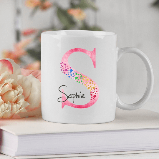 Bild von tasse buchstabentasse initialpng | fotogeschenkideende 🎀 Geschenke mit eigenem Foto Motiv o Text