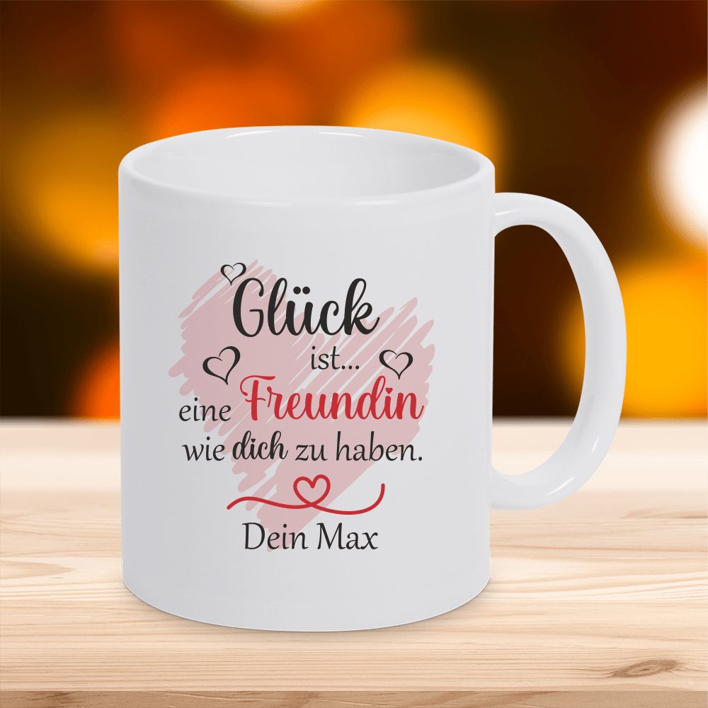 Bild von tasse glueck ist eine freunpng | fotogeschenkideende 🎀 Geschenke mit eigenem Foto Motiv o Text