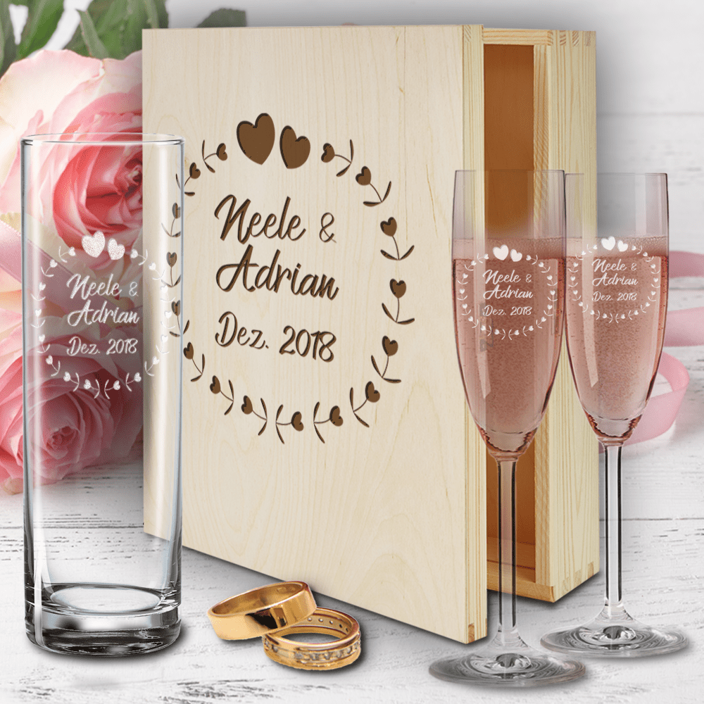 Bild von personalisierte holzbox zur hopng | fotogeschenkideende 🎀 Geschenke mit eigenem Foto Motiv o Text