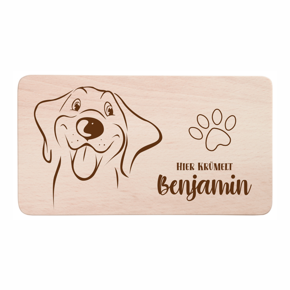 Bild von fruehstuecksbrettchen hund mitpng | fotogeschenkideende 🎀 Geschenke mit eigenem Foto Motiv o Text