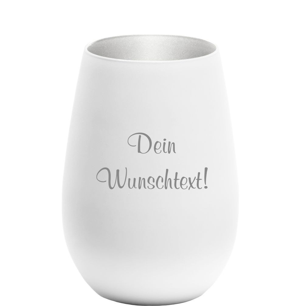 Bild von windlicht mit gravur weiss siljpg | fotogeschenkideende 🎀 Geschenke mit eigenem Foto Motiv o Text