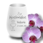 Bild von   windlicht mit gravur weiss silpng | fotogeschenkideende 🎀 Geschenke mit eigenem Foto Motiv o Text