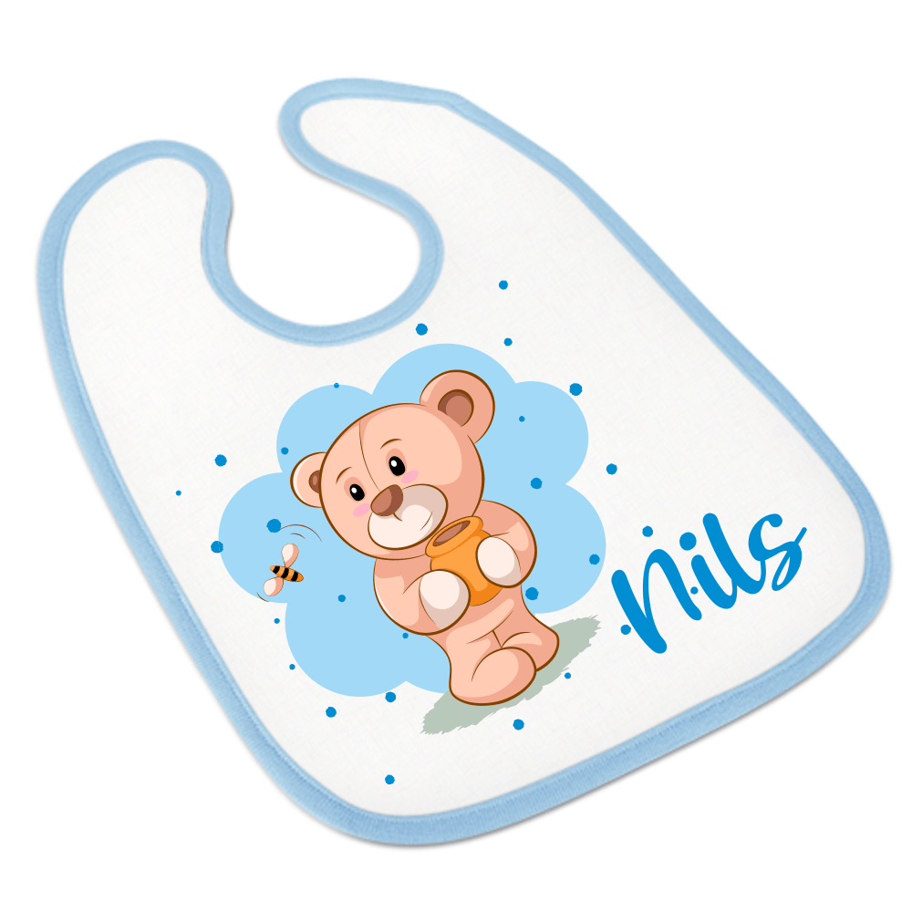 Bild von baby laetzchen mit namen teddypng | fotogeschenkideende 🎀 Geschenke mit eigenem Foto Motiv o Text