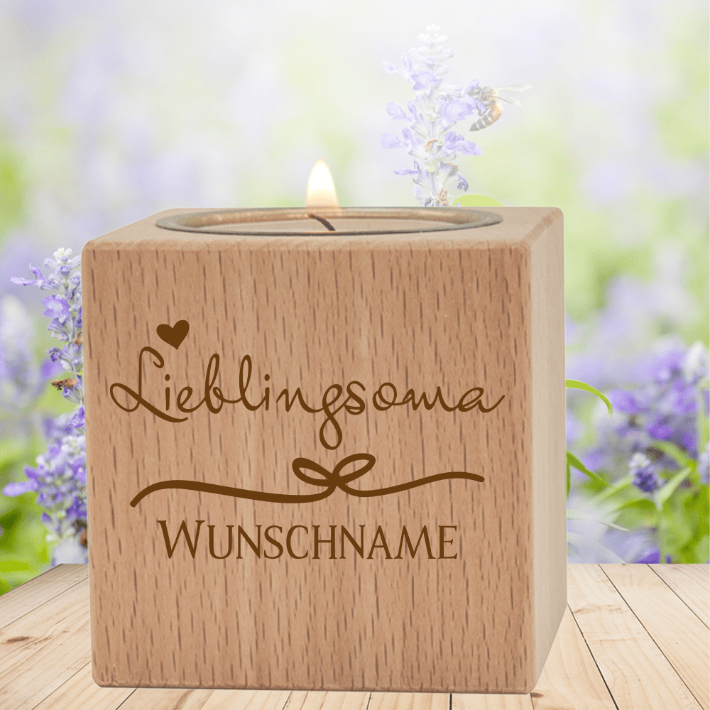 Bild von teelichthalter lieblingsoma mipng | fotogeschenkideende 🎀 Geschenke mit eigenem Foto Motiv o Text