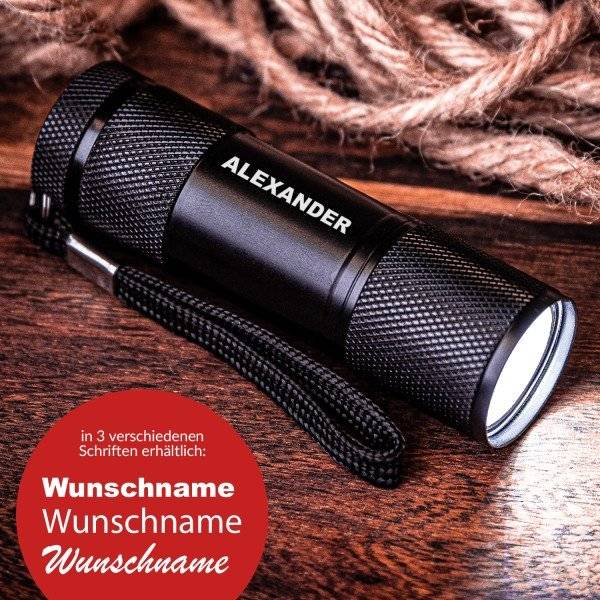 Bild von led taschenlampe mit gravurjpg | fotogeschenkideende 🎀 Geschenke mit eigenem Foto Motiv o Text