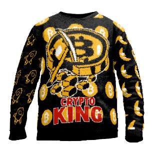 Bild von pullover crypto king bitcoinjpg | fotogeschenkideende 🎀 Geschenke mit eigenem Foto Motiv o Text