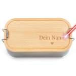 Bild von brotdose mit name herz gravijpg | fotogeschenkideende 🎀 Geschenke mit eigenem Foto Motiv o Text