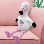 Bild von flamingo kuscheltier mit namjpg | fotogeschenkideende 🎀 Geschenke mit eigenem Foto Motiv o Text