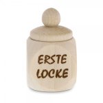 Bild von holzdose erste locke gravurjpg | fotogeschenkideende 🎀 Geschenke mit eigenem Foto Motiv o Text