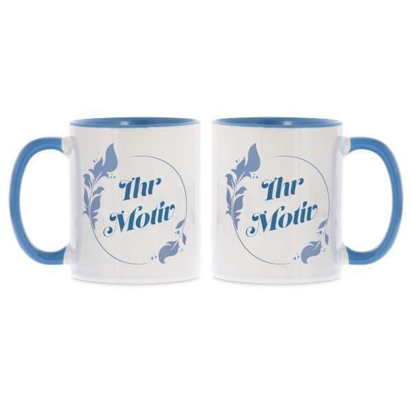 Bild von keramiktasse hellblau individujpg | fotogeschenkideende 🎀 Geschenke mit eigenem Foto Motiv o Text