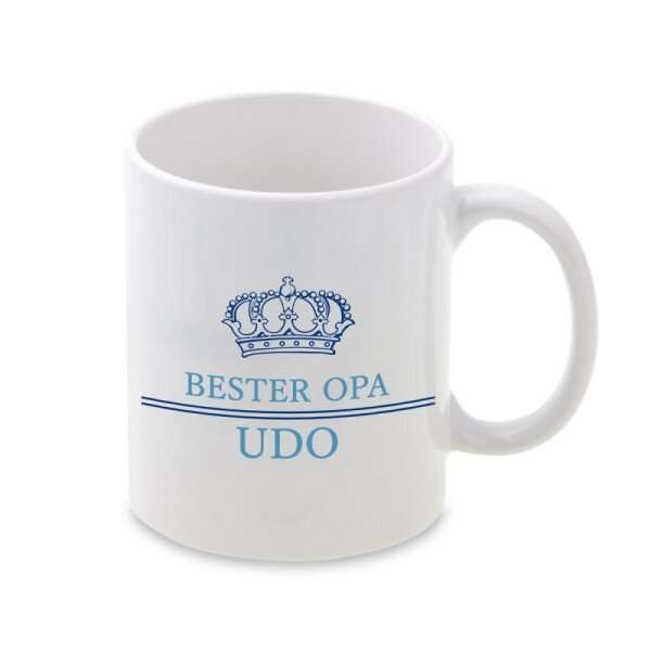 Bild von tasse mit krone bester opajpg | fotogeschenkideende 🎀 Geschenke mit eigenem Foto Motiv o Text