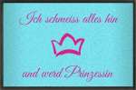 Bild von fussmatte mit spruch prinzessijpg | fotogeschenkideende 🎀 Geschenke mit eigenem Foto Motiv o Text