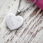 Bild von herz anhaenger kette mit gravujpg | fotogeschenkideende 🎀 Geschenke mit eigenem Foto Motiv o Text