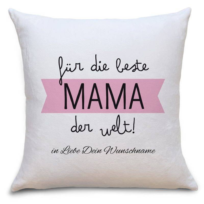 Bild von kissen beste mama der weltjpg | fotogeschenkideende 🎀 Geschenke mit eigenem Foto Motiv o Text