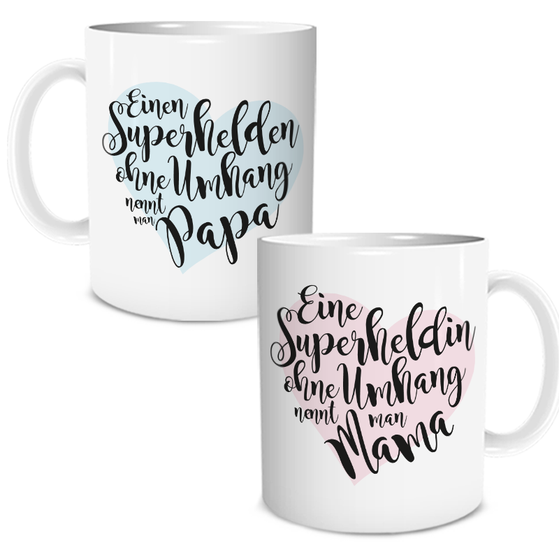 Bild von tassen superhelden mama papjpg | fotogeschenkideende 🎀 Geschenke mit eigenem Foto Motiv o Text