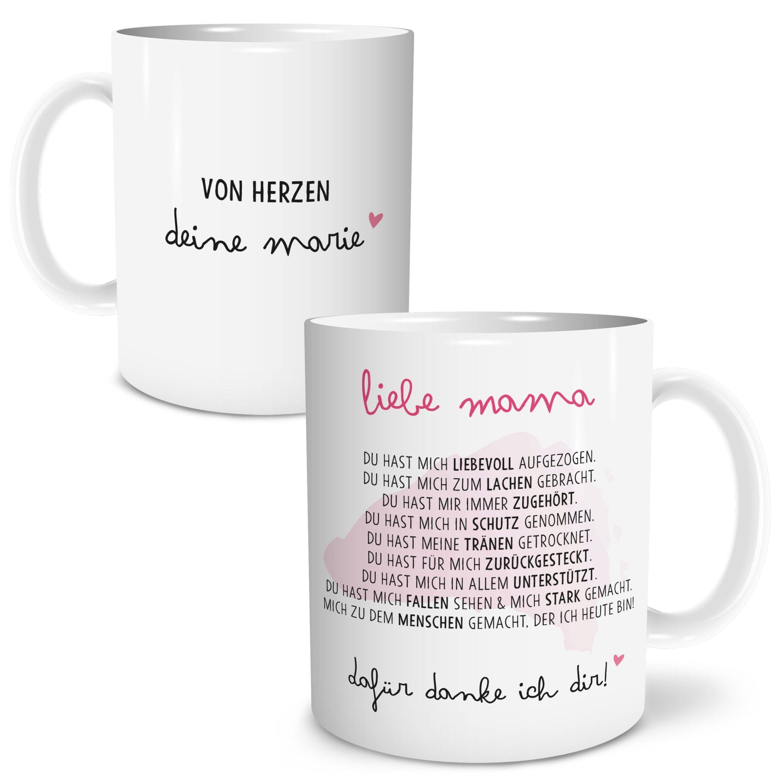 Bild von tasse danke mamajpg | fotogeschenkideende 🎀 Geschenke mit eigenem Foto Motiv o Text