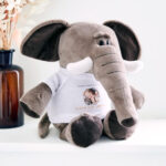 Bild von kuscheltier elefant mit foto sjpg | fotogeschenkideende 🎀 Geschenke mit eigenem Foto Motiv o Text