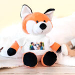 Bild von kuscheltier fuchs mit foto shijpg | fotogeschenkideende 🎀 Geschenke mit eigenem Foto Motiv o Text