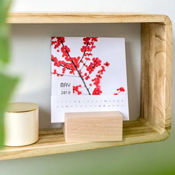 Bild von kalender im holzaufstellerjpg | fotogeschenkideende 🎀 Geschenke mit eigenem Foto Motiv o Text