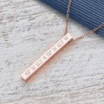 Bild von kette mit stabanhaenger gravjpg | fotogeschenkideende 🎀 Geschenke mit eigenem Foto Motiv o Text