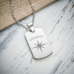 Bild von dog tag kette mit gravur kompajpg | fotogeschenkideende 🎀 Geschenke mit eigenem Foto Motiv o Text