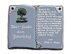 Bild von keramikschild als buch fuer ehjpg | fotogeschenkideende 🎀 Geschenke mit eigenem Foto Motiv o Text