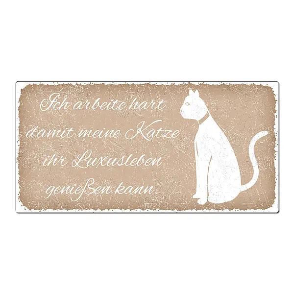 Bild von aluschild im vintage look mitjpg | fotogeschenkideende 🎀 Geschenke mit eigenem Foto Motiv o Text