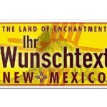 Bild von new mexico usa kfz kennzeichenjpg | fotogeschenkideende 🎀 Geschenke mit eigenem Foto Motiv o Text