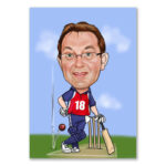 Bild von erstellung karikatur cricket rjpg | fotogeschenkideende 🎀 Geschenke mit eigenem Foto Motiv o Text