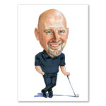 Bild von erstellung karikatur golfer injpg | fotogeschenkideende 🎀 Geschenke mit eigenem Foto Motiv o Text