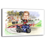 Bild von erstellung karikatur motorradjpg | fotogeschenkideende 🎀 Geschenke mit eigenem Foto Motiv o Text