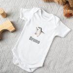 Bild von babybody kurzarm weiss jpg | fotogeschenkideende 🎀 Geschenke mit eigenem Foto Motiv o Text