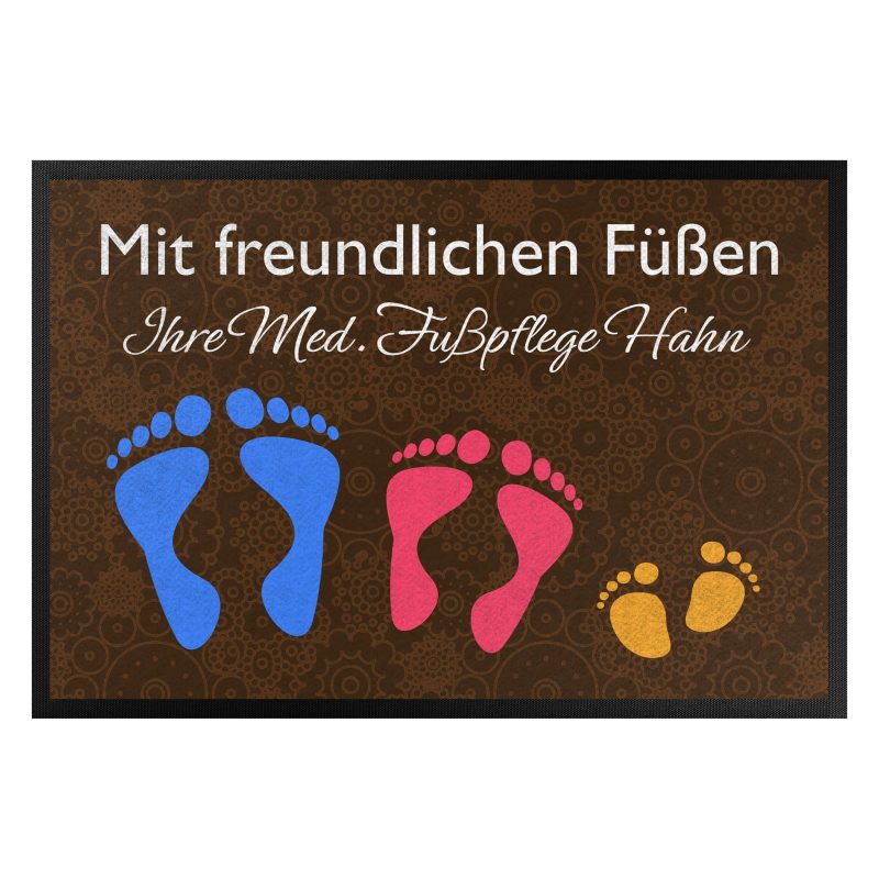 Bild von fussmatte mit eigenem text mitjpg | fotogeschenkideende 🎀 Geschenke mit eigenem Foto Motiv o Text