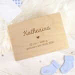 Bild von keepsake box zur geburt mit injpg | fotogeschenkideende 🎀 Geschenke mit eigenem Foto Motiv o Text