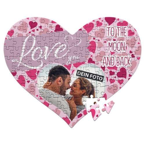 Bild von   herz puzzle love you mit djpg | fotogeschenkideende 🎀 Geschenke mit eigenem Foto Motiv o Text