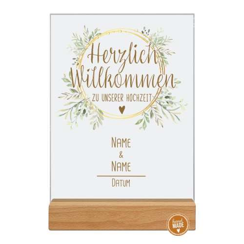 Bild von acrylaufsteller als tischdekojpg | fotogeschenkideende 🎀 Geschenke mit eigenem Foto Motiv o Text